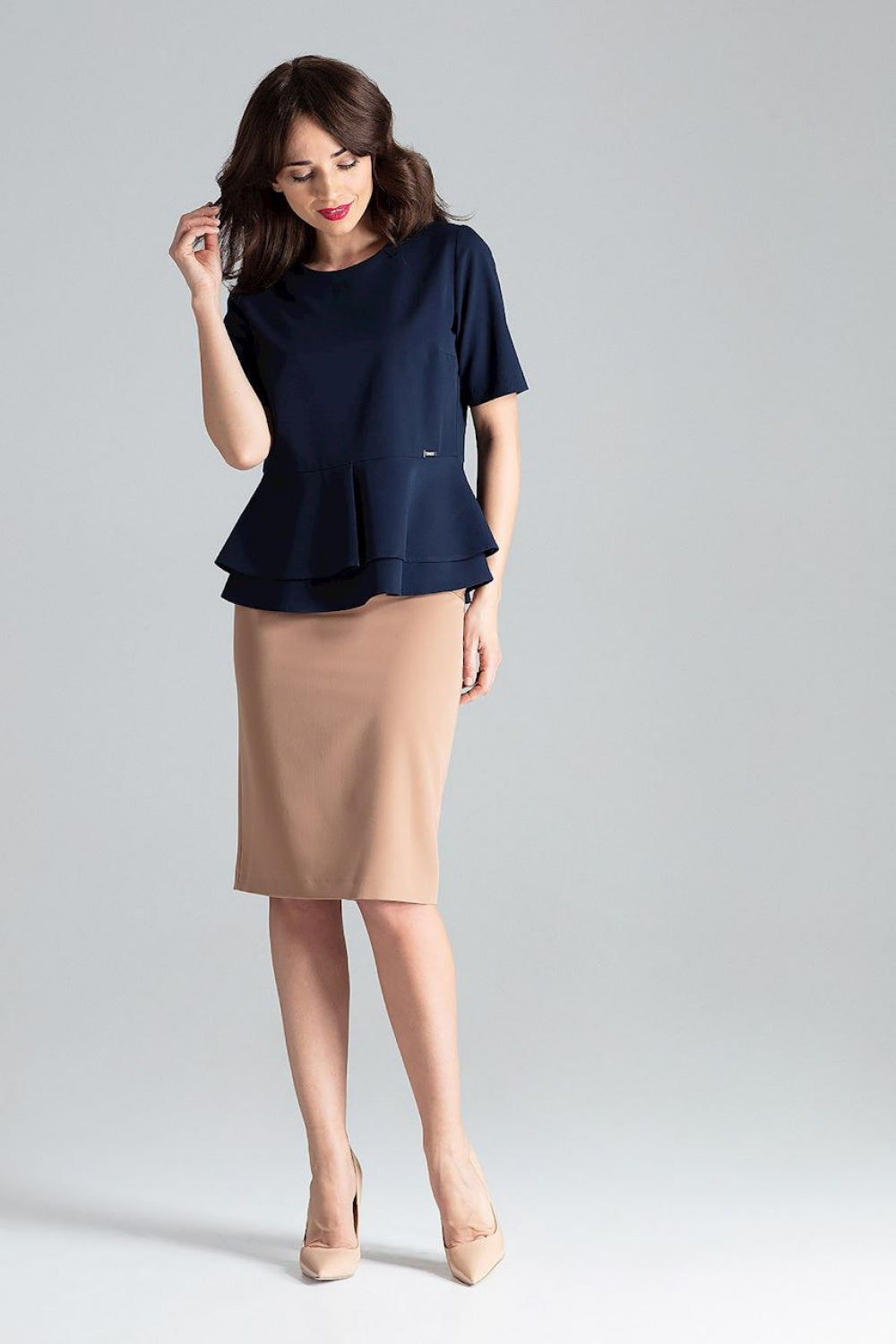 Blouse femme Lenitif Chemisier Chemisier — bleu marine