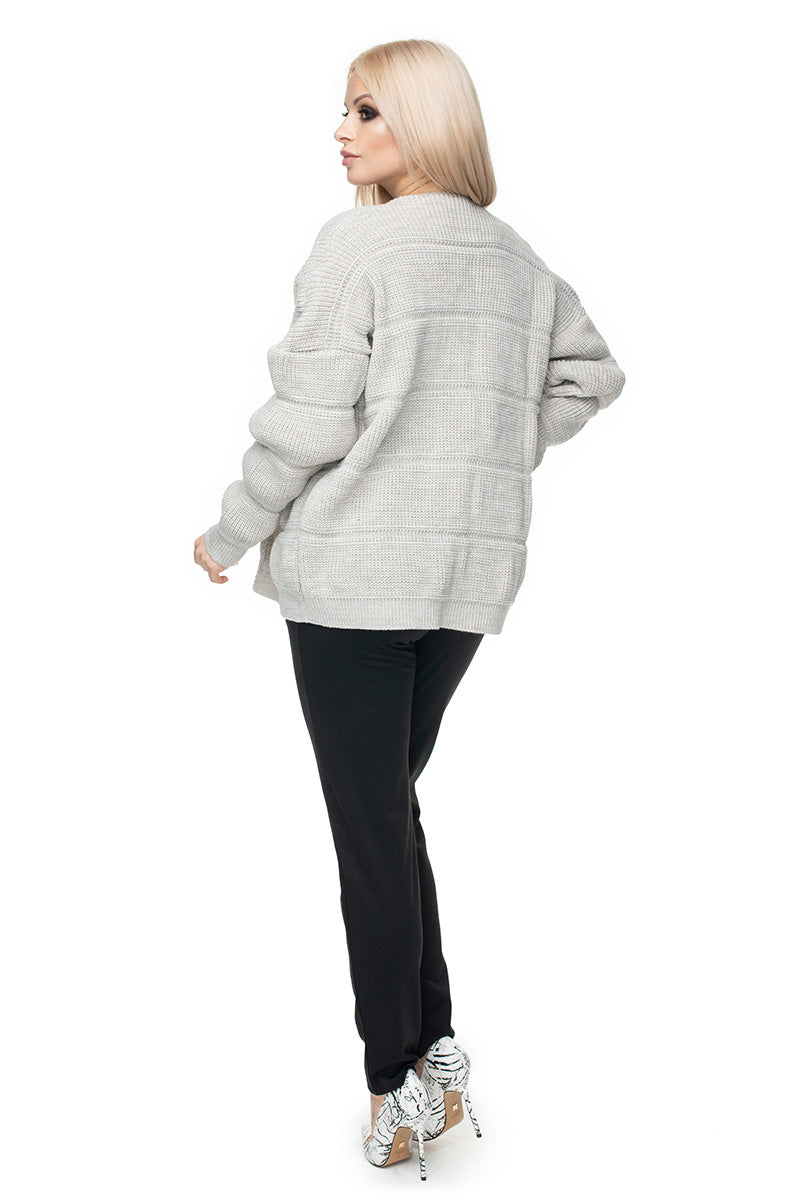 Cardigan femme PeeKaBoo — beige