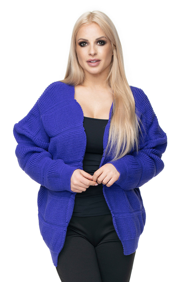 Cardigan femme PeeKaBoo — violet