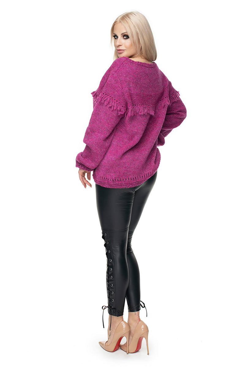 Pull femme PeeKaBoo Chandail Chandail — violet