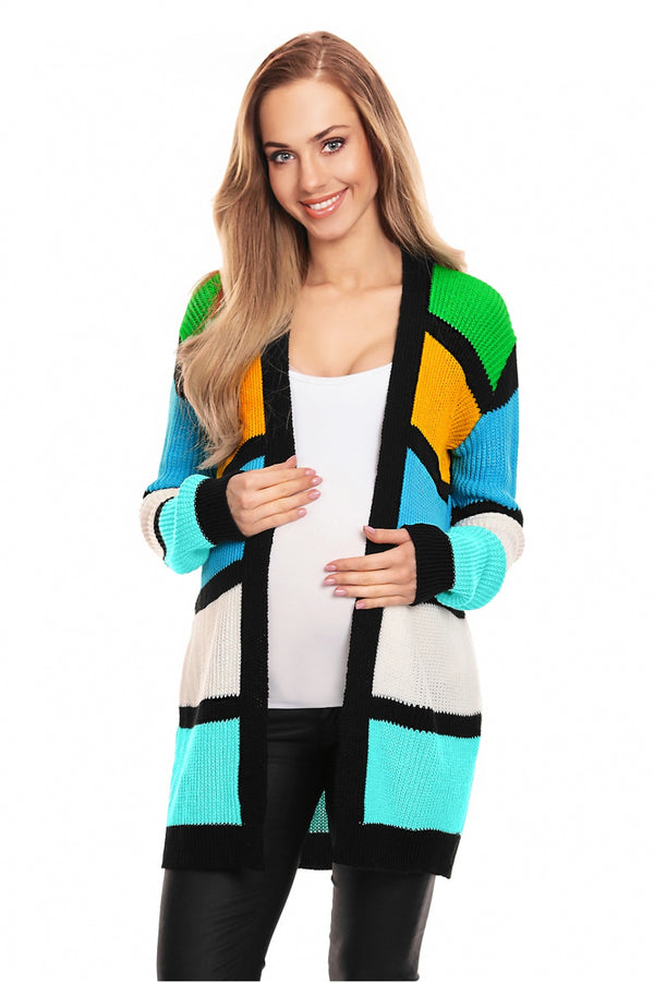 Cardigan femme PeeKaBoo — multicouleur