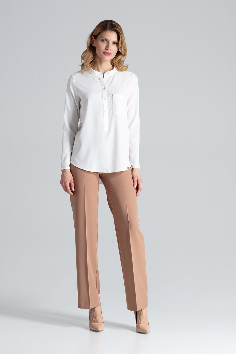 Blouse femme Figl Chemisier Chemisier — beige