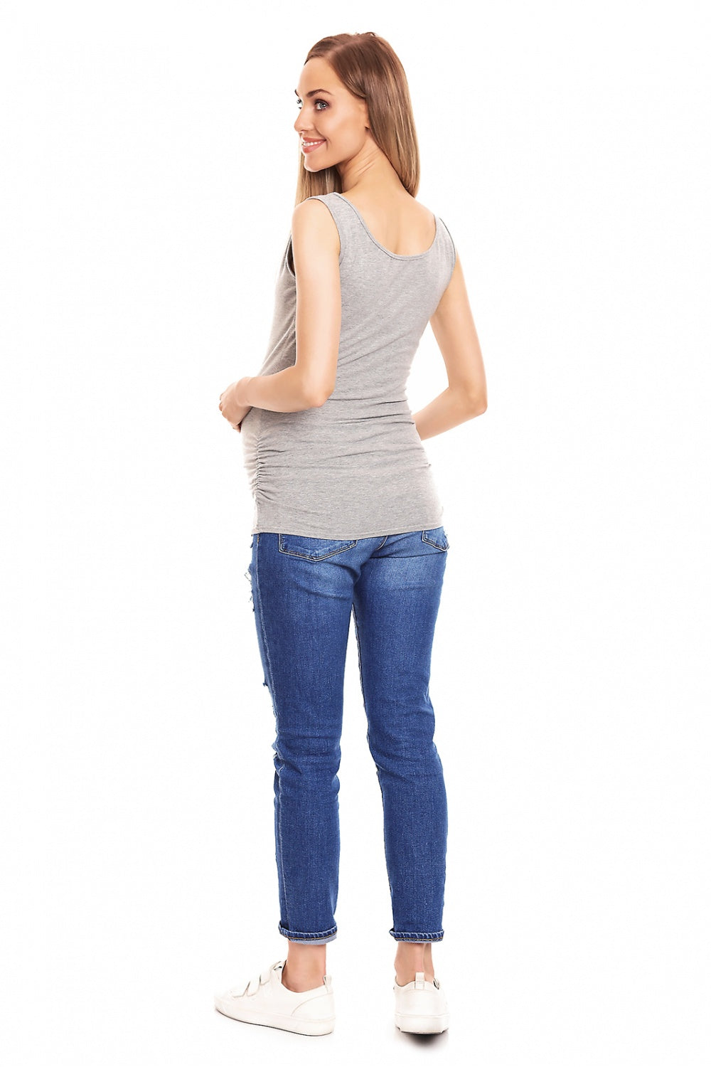 Blouse femme PeeKaBoo — gris