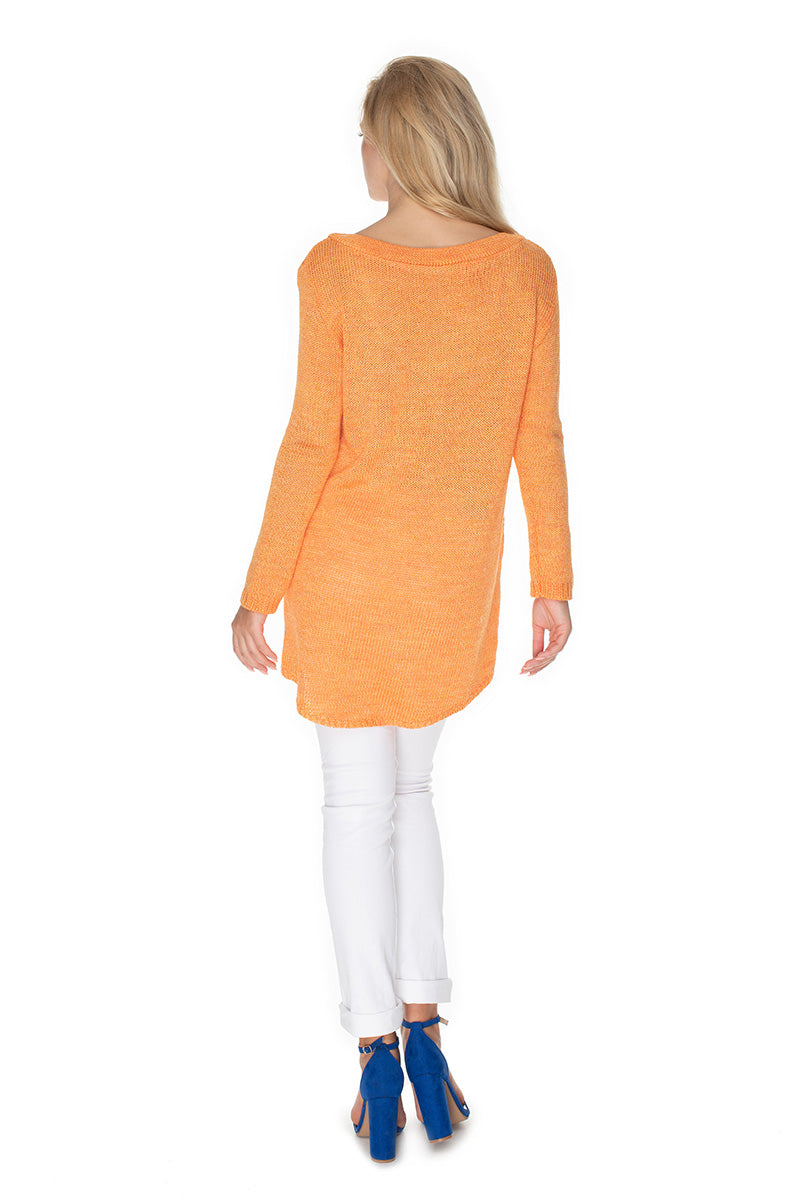 Pull femme PeeKaBoo Chandail Chandail — orange