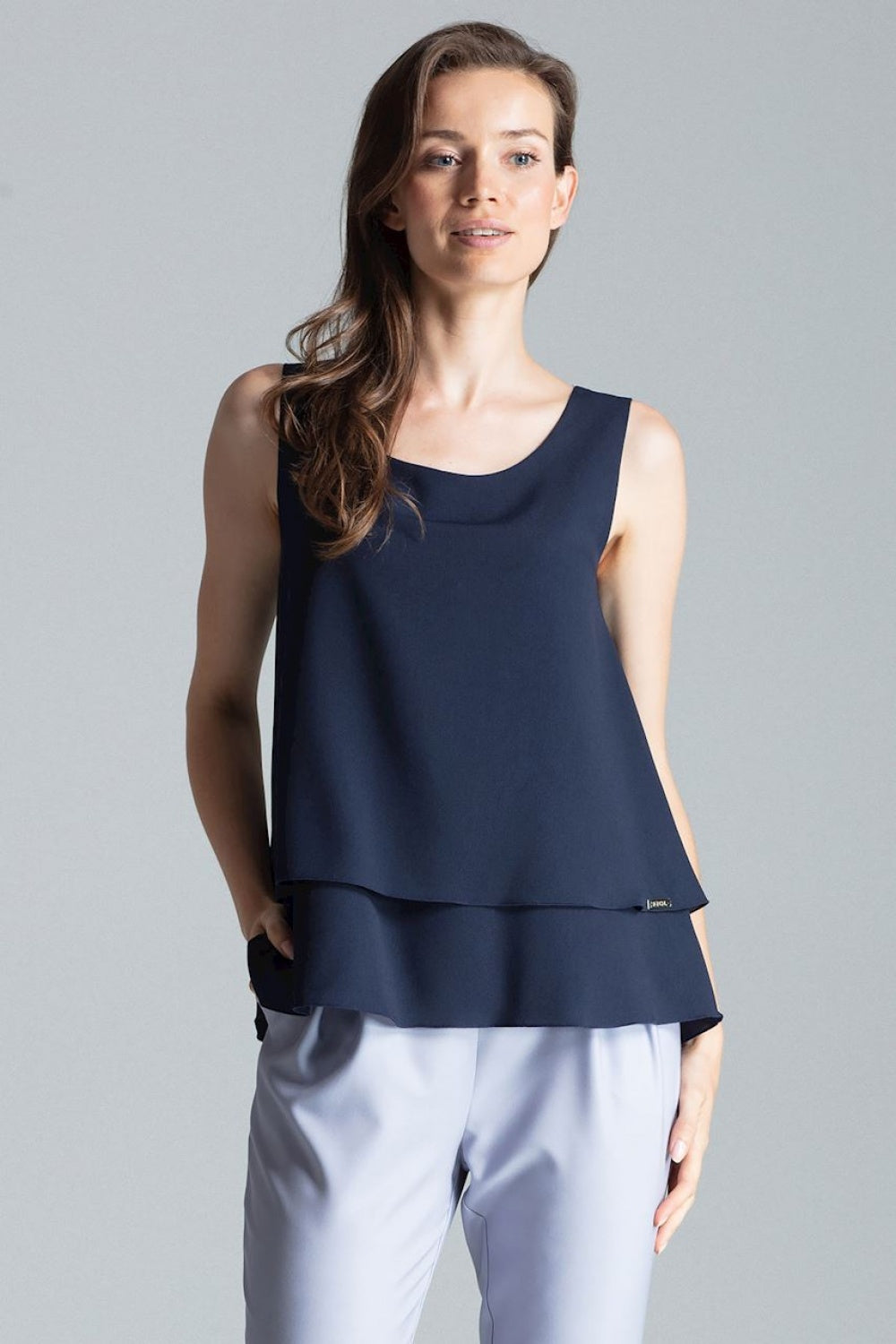 Blouse femme Figl Chemisier Chemisier — bleu marine