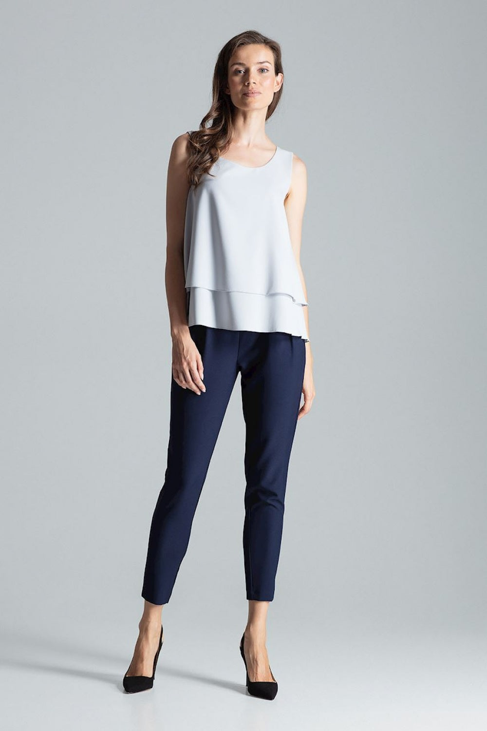 Blouse femme Figl Chemisier Chemisier — gris