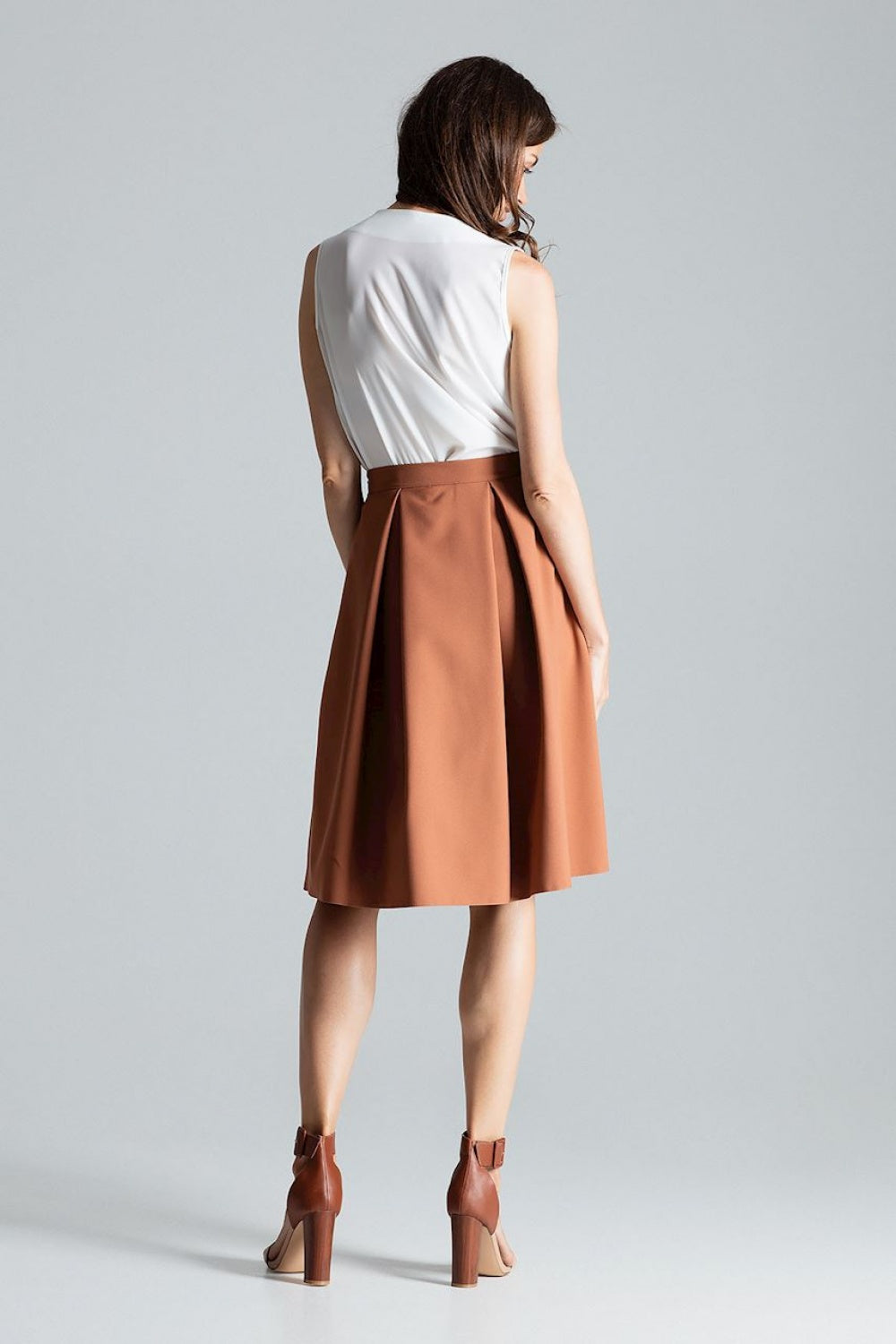 Jupe femme Figl — brun