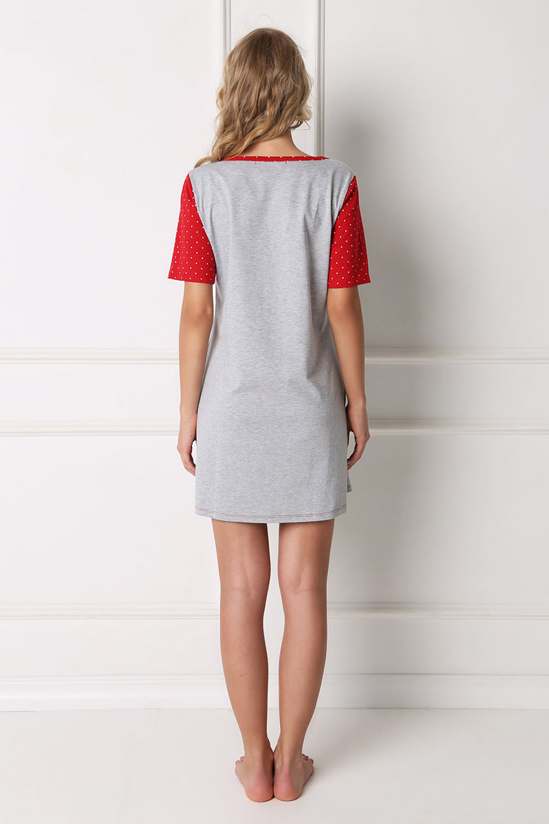 Nuisette femme Aruelle Chemise De Nuit — gris
