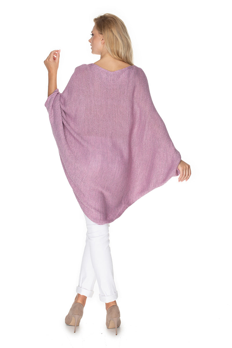 Poncho femme PeeKaBoo — rosé