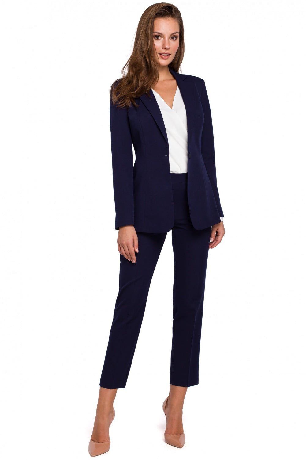 Blazer femme Makover — bleu marine