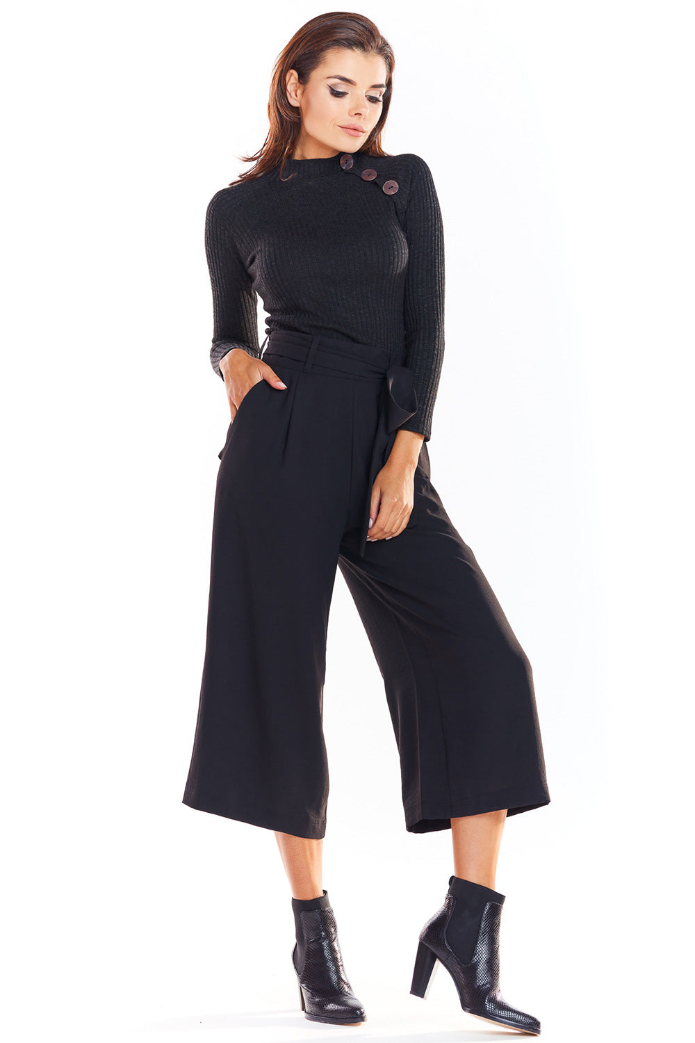 Pull femme awama Chandail Chandail — noir