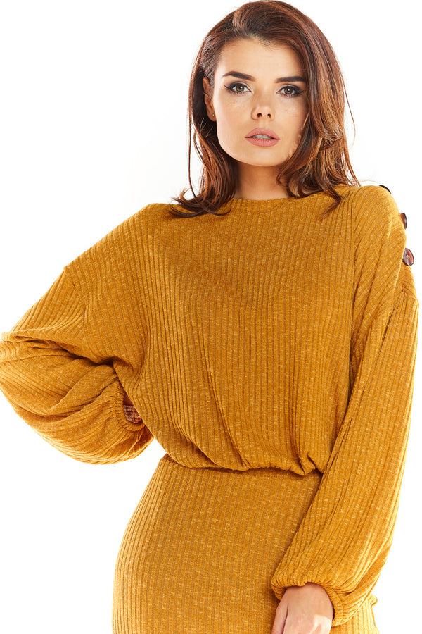 Pull femme awama Chandail Chandail — brun