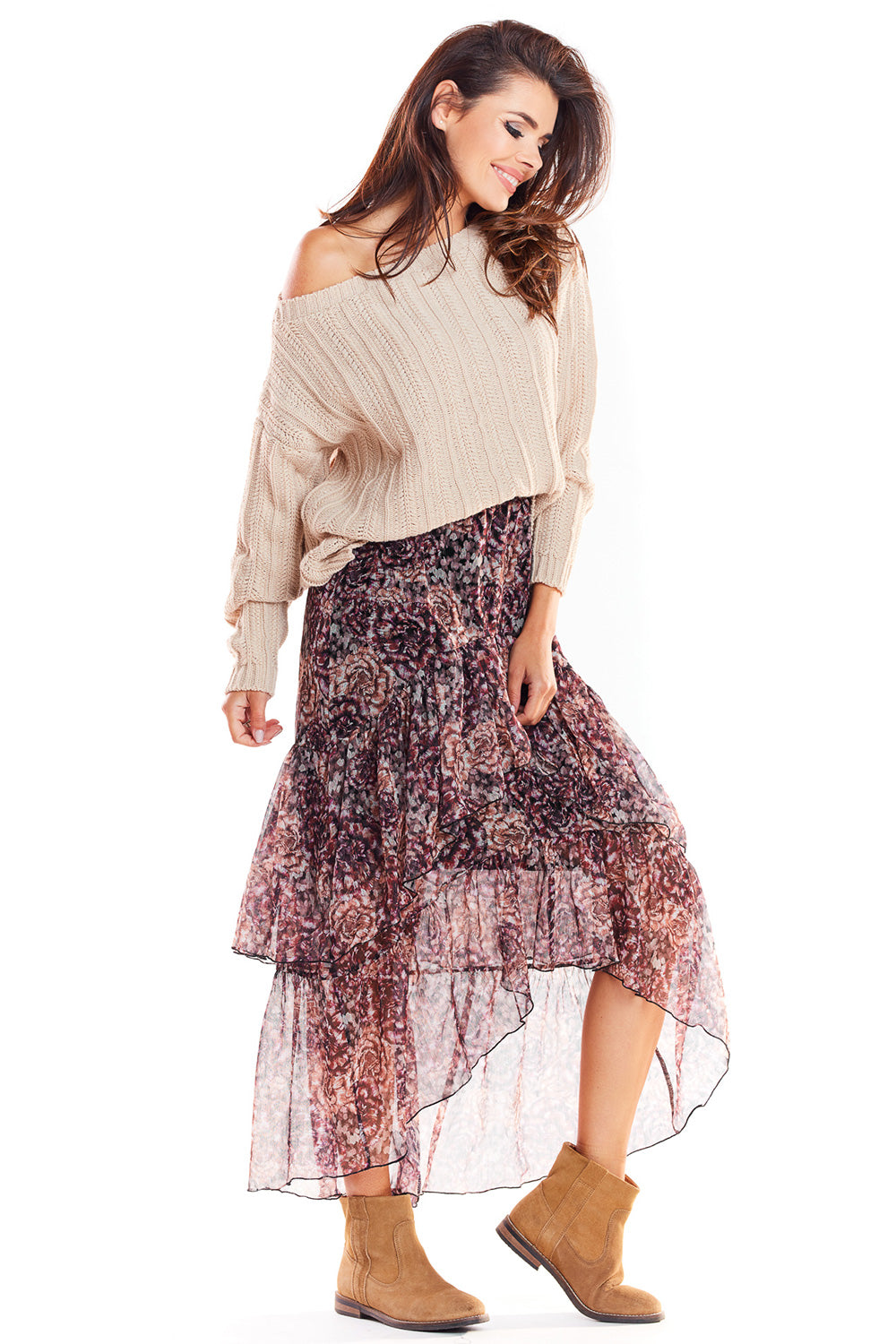 Jupe femme awama — multicouleur