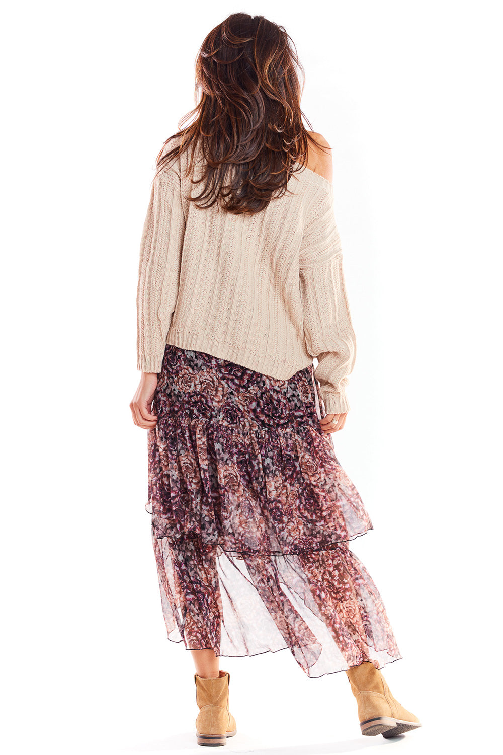 Jupe femme awama — multicouleur