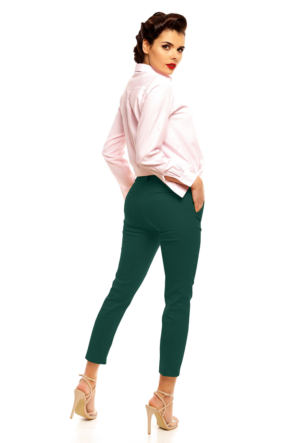 Chaussures à talons femme Cabba Pantalon Pantalon — vert