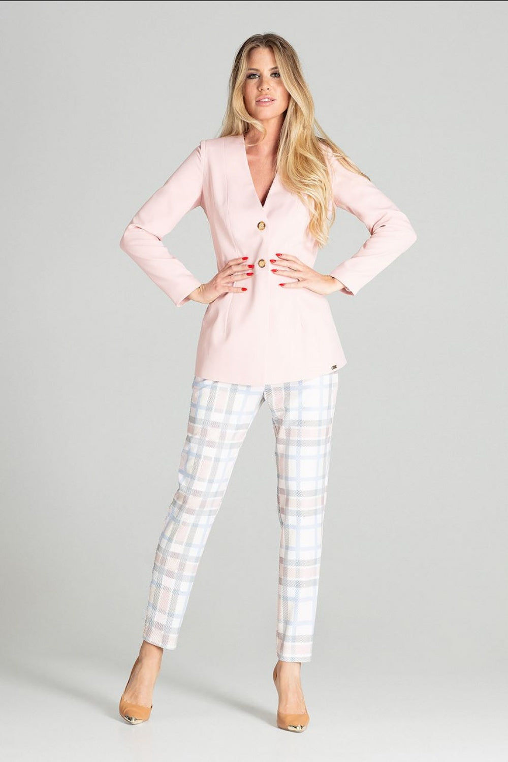 Blazer femme Figl — rosé