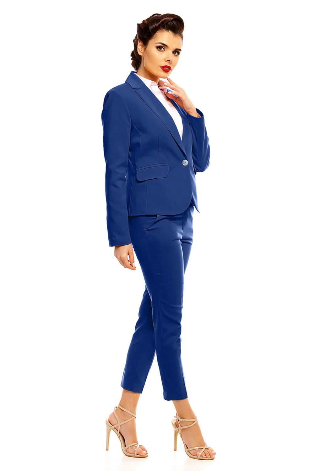 Chaussures à talons femme Cabba Pantalon Pantalon — bleu marine