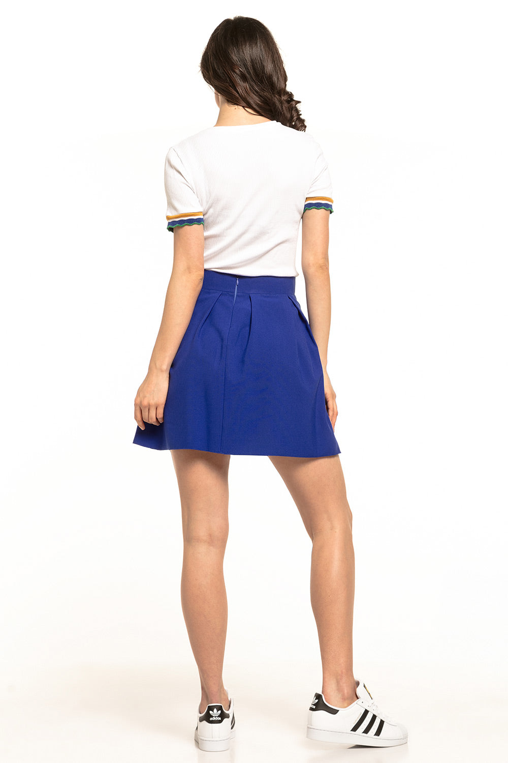 Jupe femme Tessita Courte Courte — bleu marine