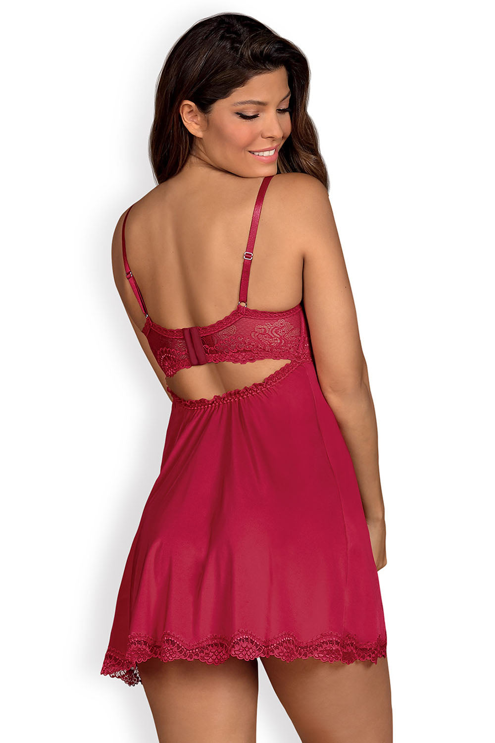 Ensemble lingerie femme Obsessive L Ensemble Sexy — rouge