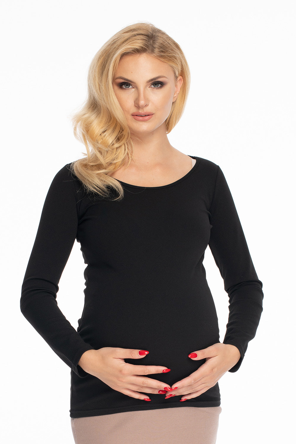 Blouse femme PeeKaBoo De Grossesse De — noir