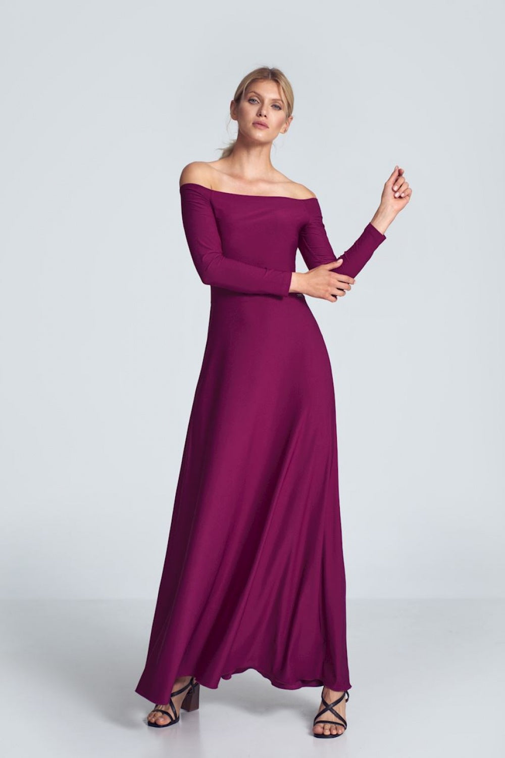 Robe femme Figl Longue Longue — violet