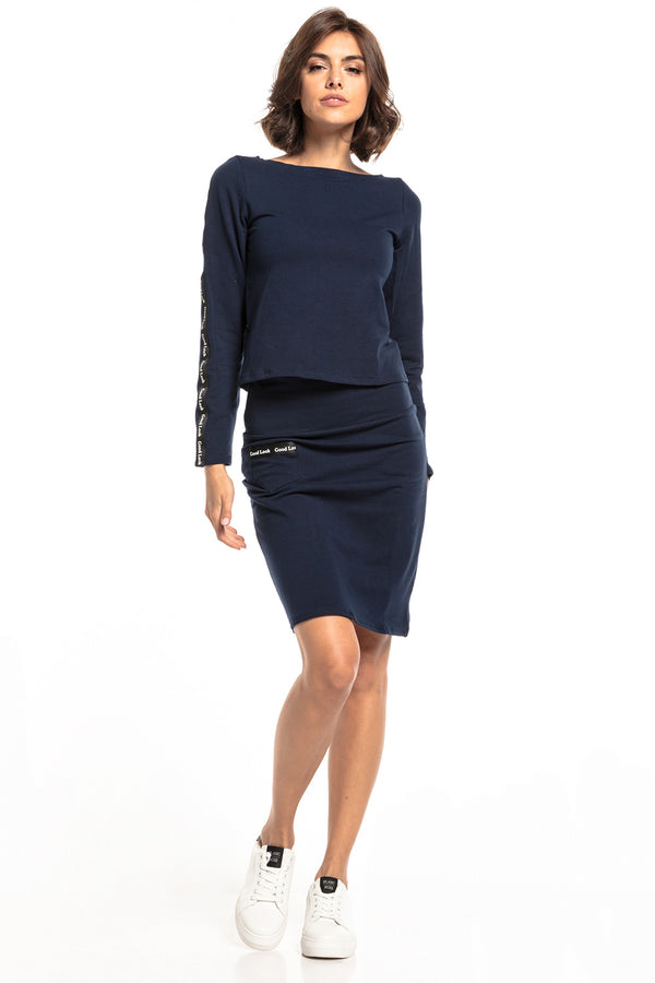 Jupe femme Tessita — bleu marine