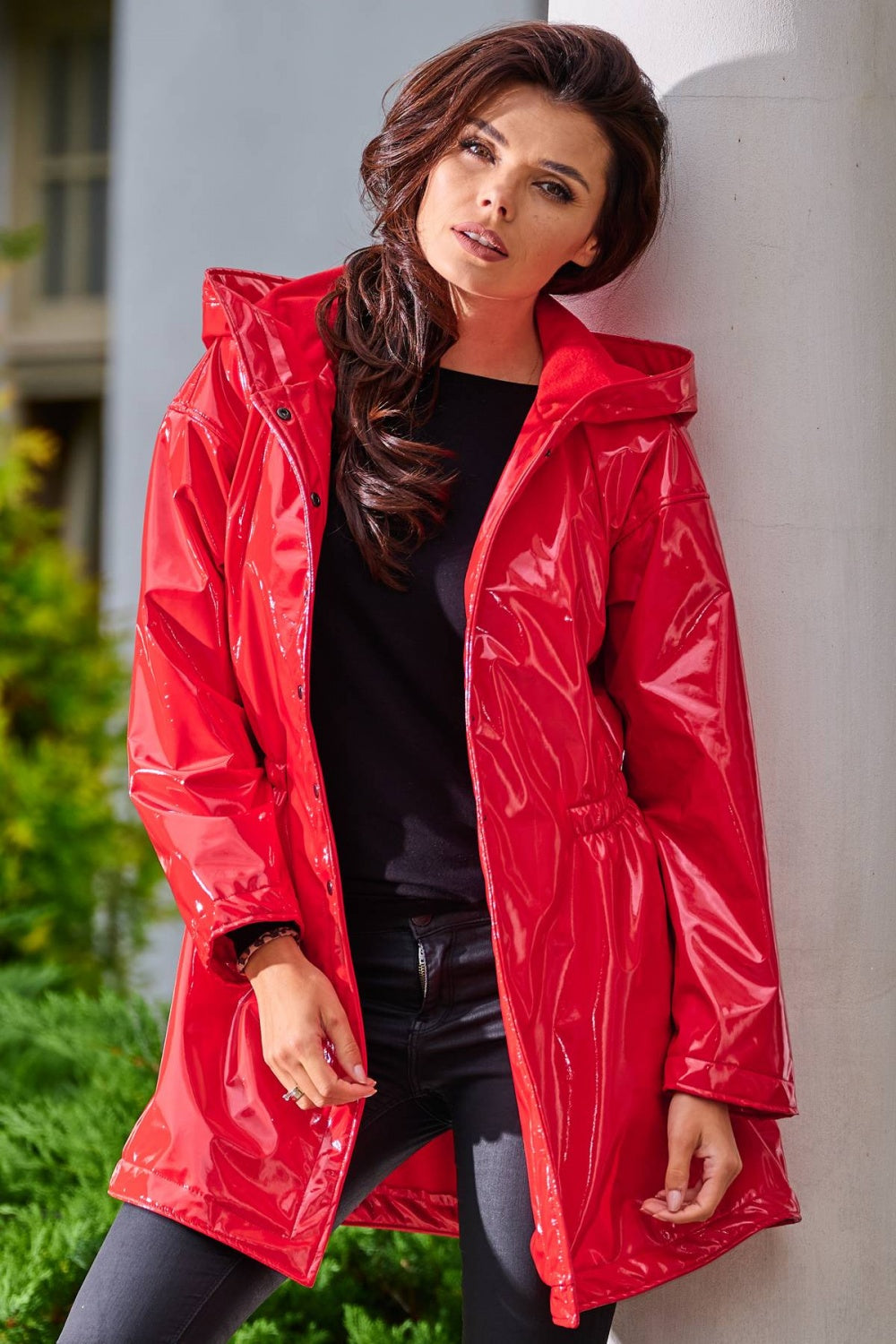 Manteau femme awama — rouge