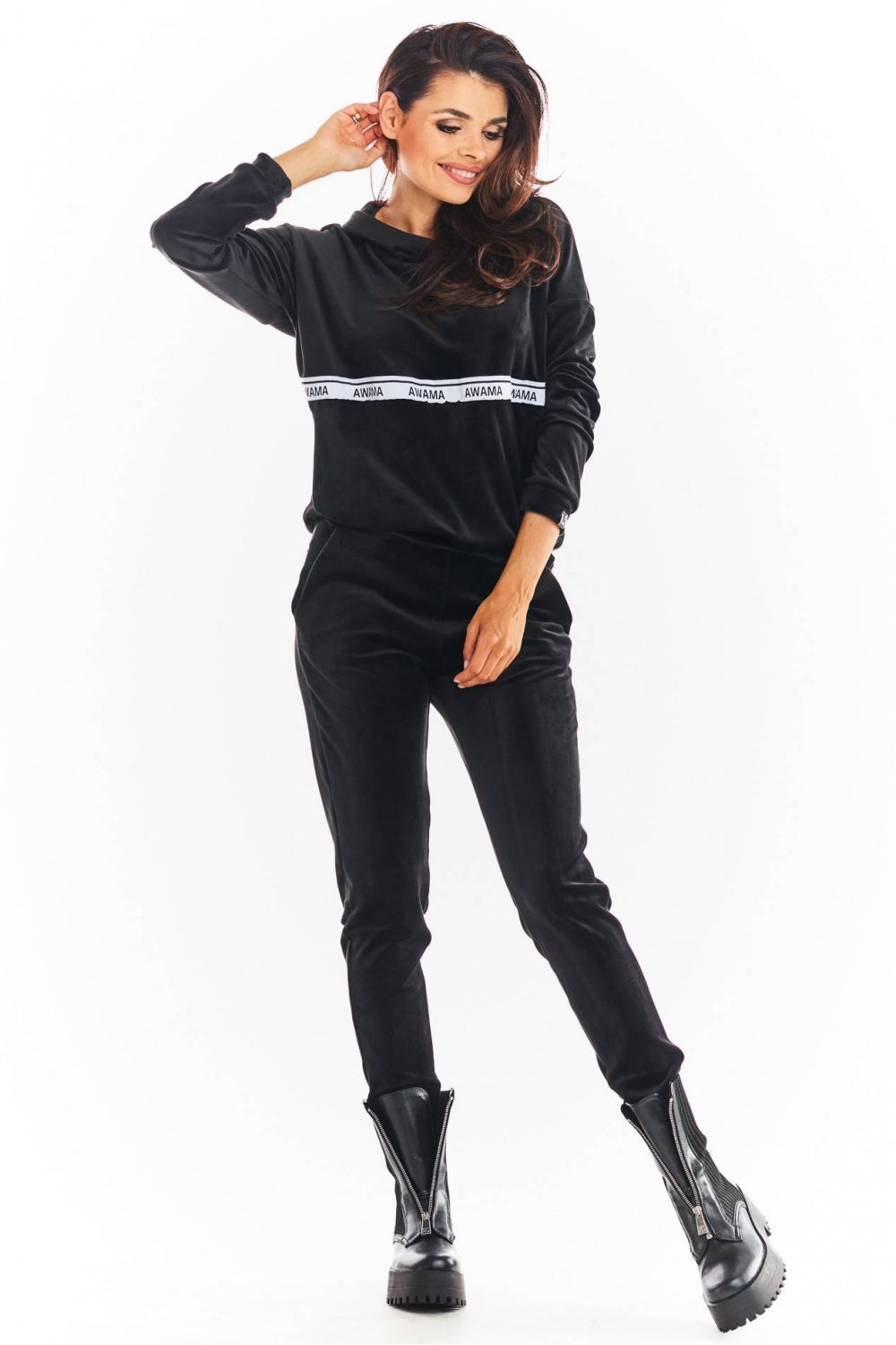 T-shirt femme awama Sweatshirt Sweatshirt — noir