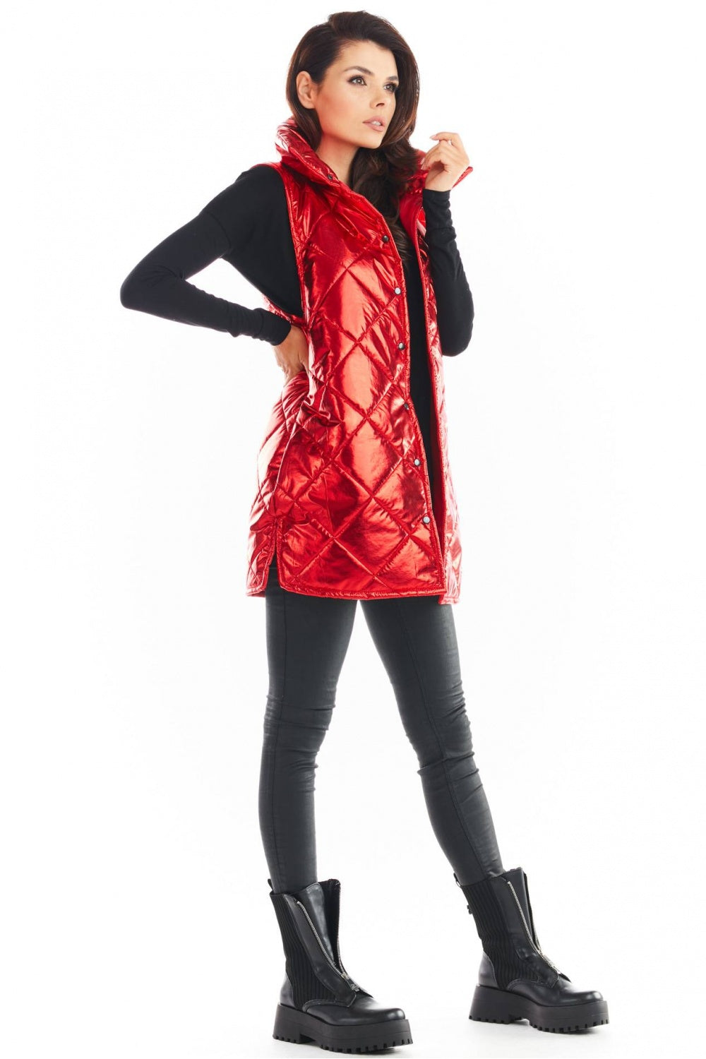 Gilet femme awama — rouge