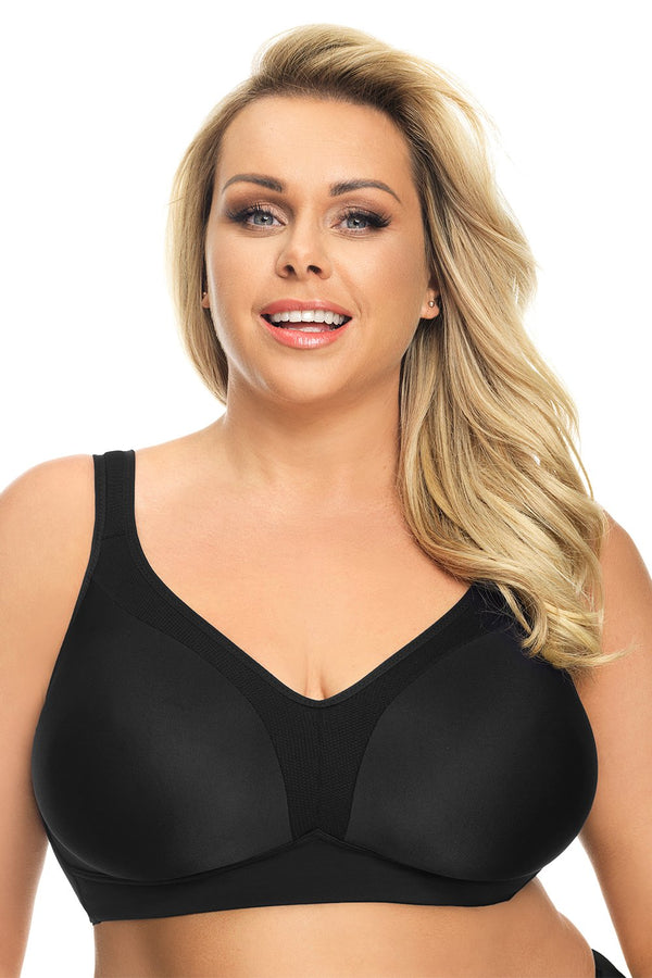 Soutien-gorge semi-soft femme Gorsenia Lingerie Soft Soft — noir