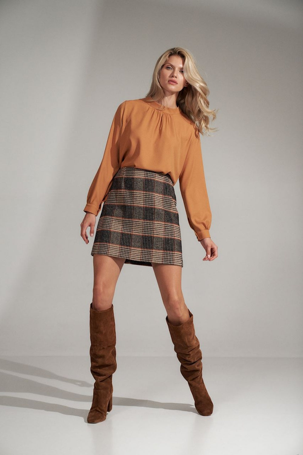 Blouse femme Figl Chemisier Chemisier — brun