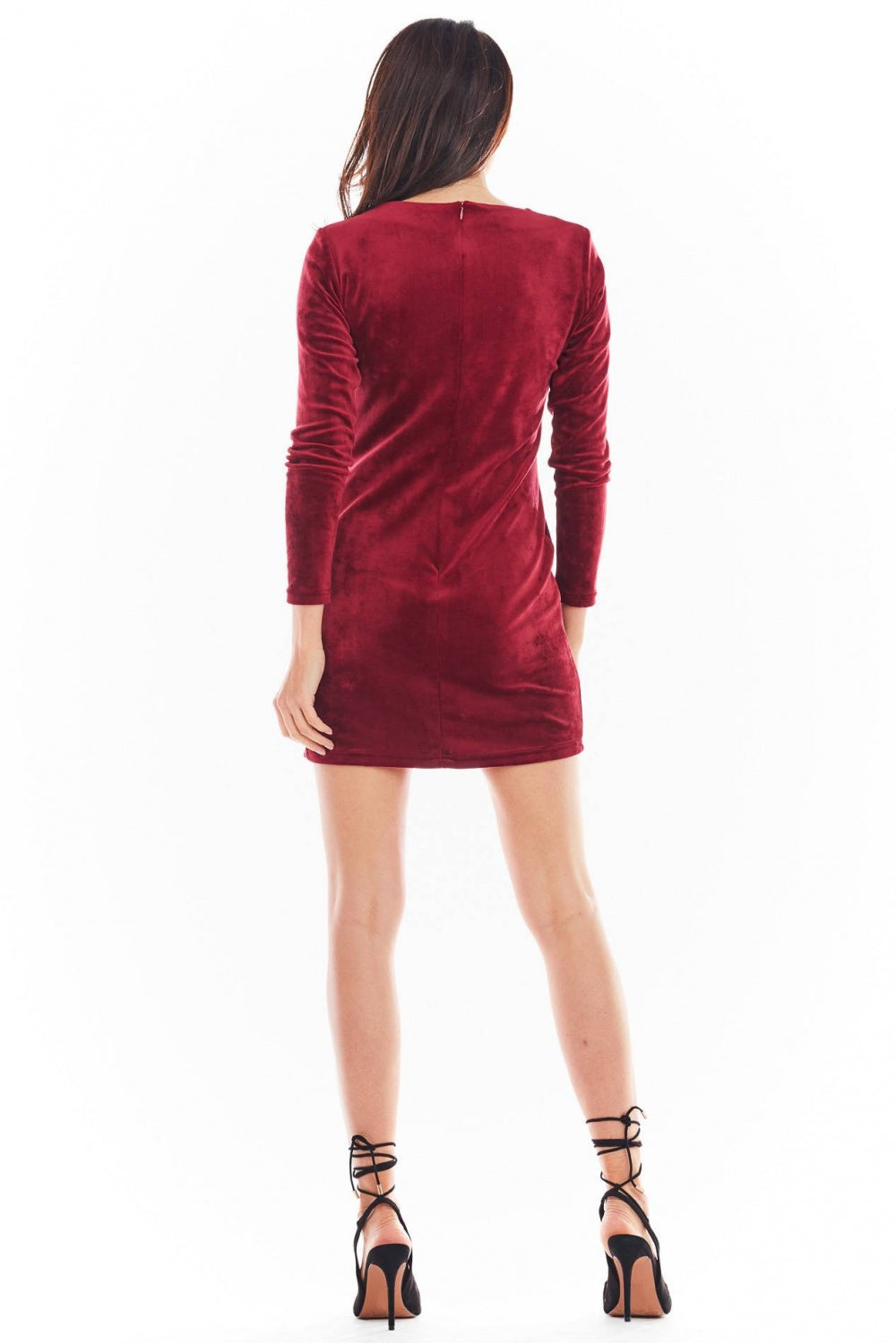 Robe femme awama Courte Courte — rouge