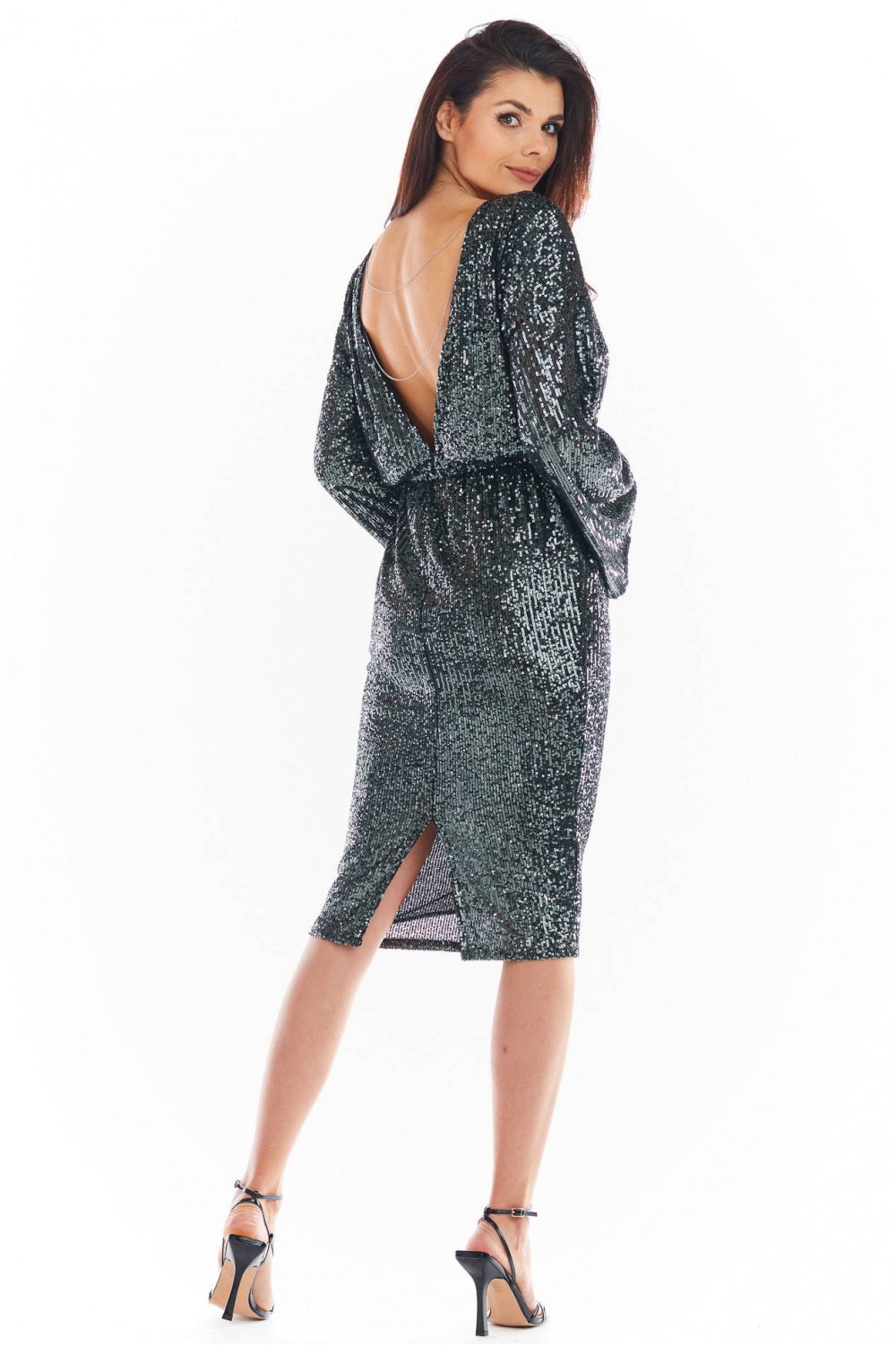 Robe femme awama De Soirée De — gris