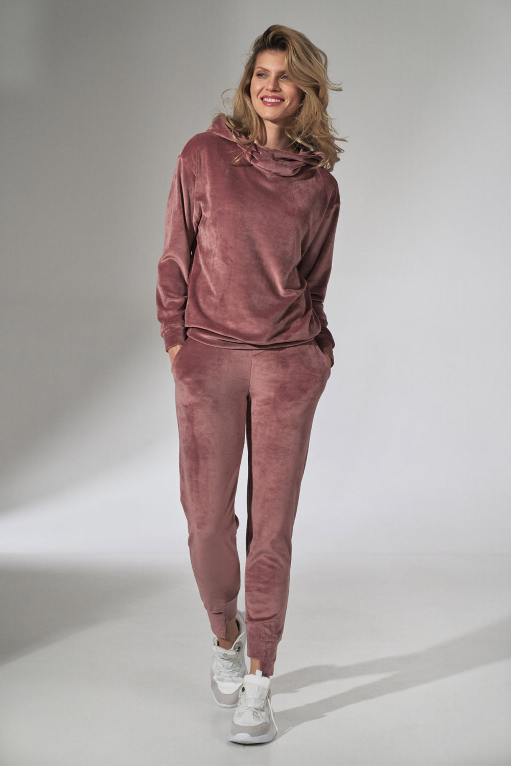 T-shirt femme Figl Sweatshirt Sweatshirt — rosé