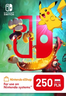 Nintendo eShop Card 250 PLN - Nintendo eShop Key - POLAND