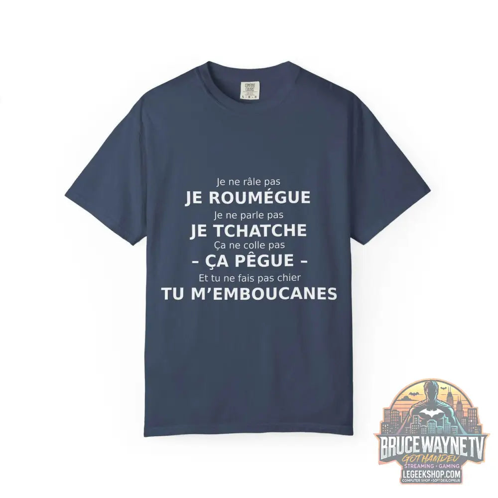 🎮 T-shirt Unisexe Citations Humoristiques Françaises 🎮 - Legeekshop