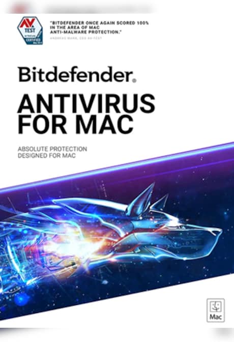 Bitdefender Antivirus for Mac 3 Devices 1 Year - Bitdefender Key - GLOBAL