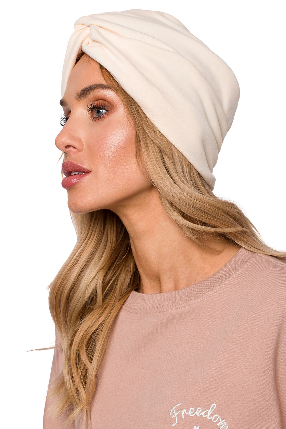 Bonnet femme Moe — beige