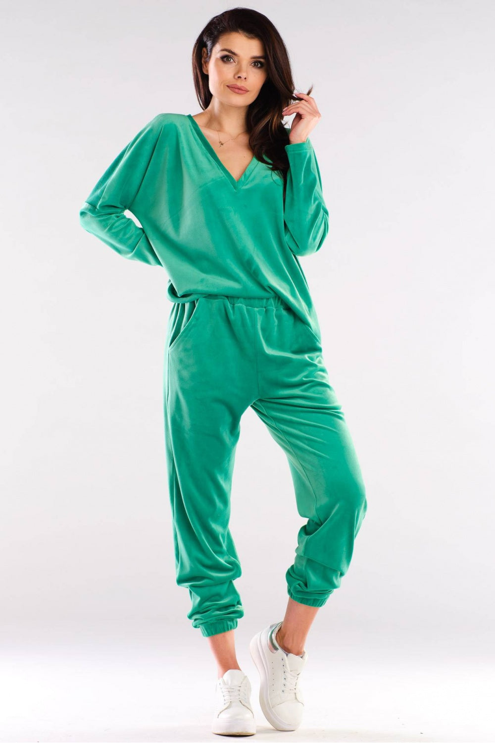 T-shirt femme awama Sweatshirt Sweatshirt — vert
