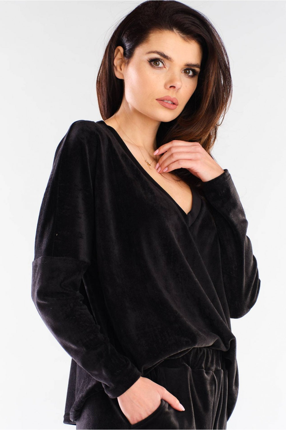 T-shirt femme awama Sweatshirt Sweatshirt — noir