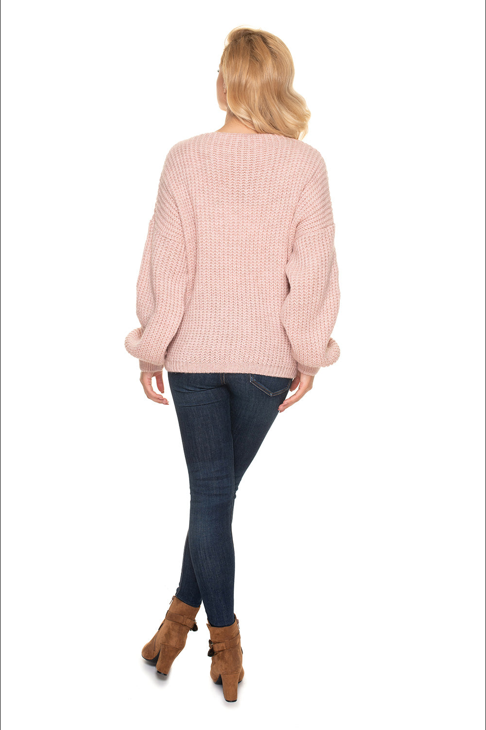 Cardigan femme PeeKaBoo — rosé