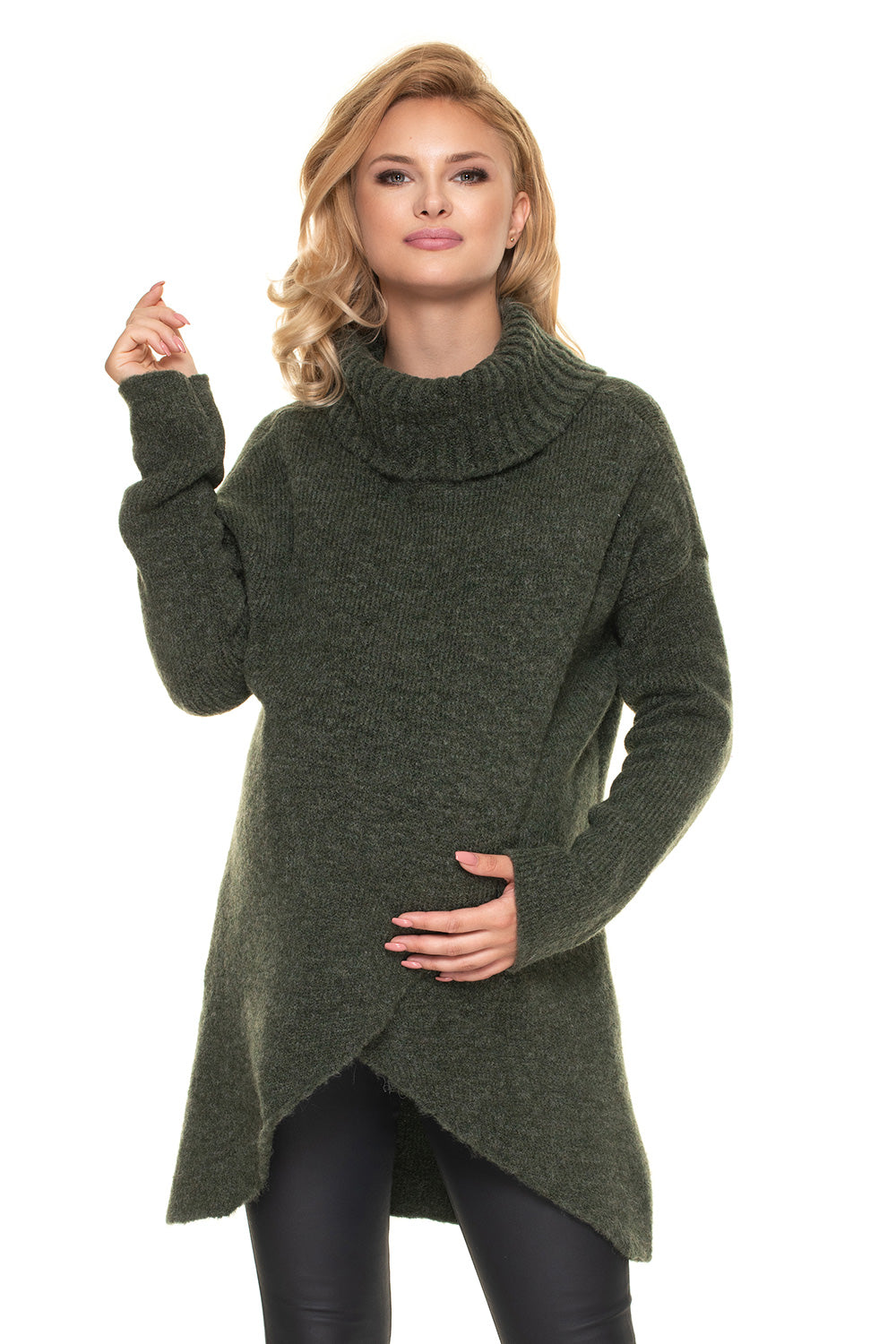 Chandail grossesse femme PeeKaBoo — vert