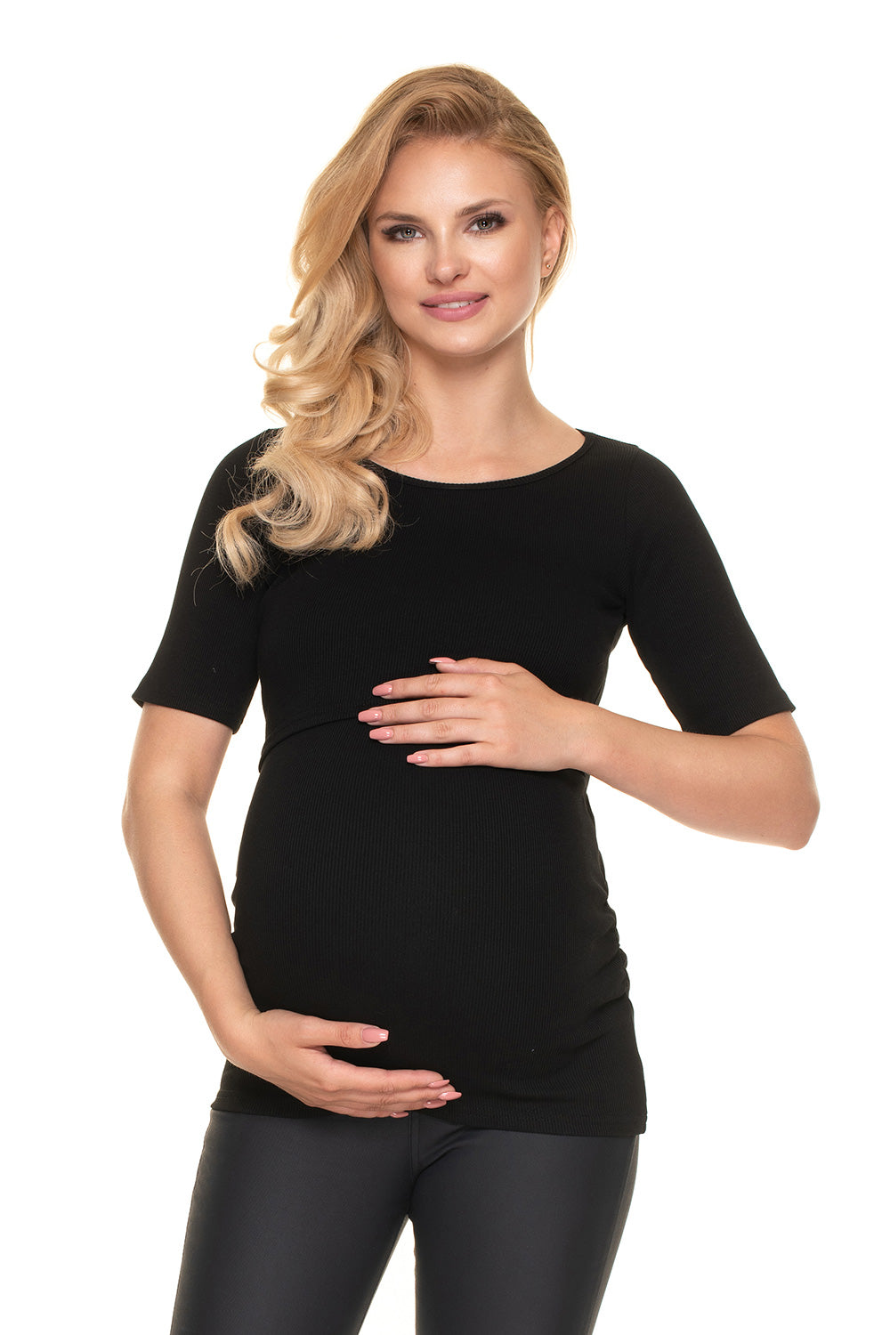 Blouse femme PeeKaBoo De Grossesse De — noir