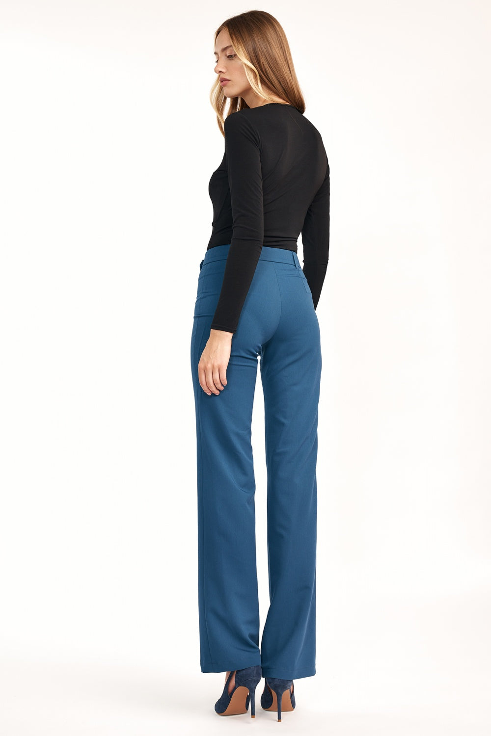 Chaussures à talons femme Nife Pantalon Pantalon — bleu