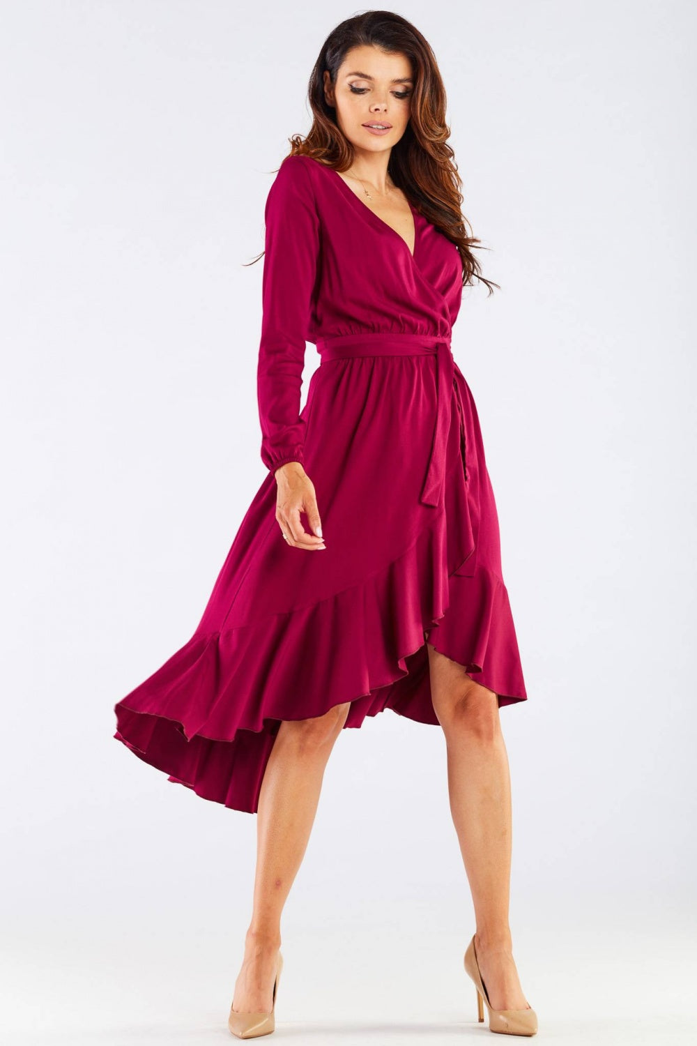 Robe femme awama De Cocktail De — rouge