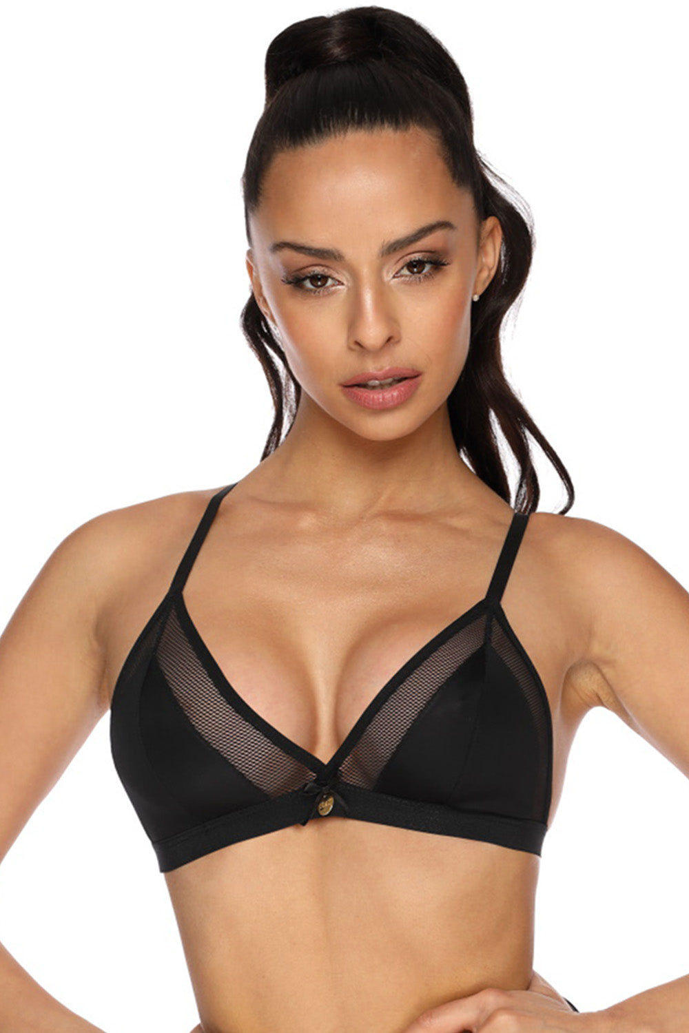 Soutien-gorge semi-soft femme Mat Soft Soft — noir