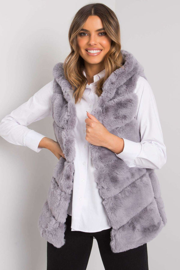 Gilet femme Och Bella — gris