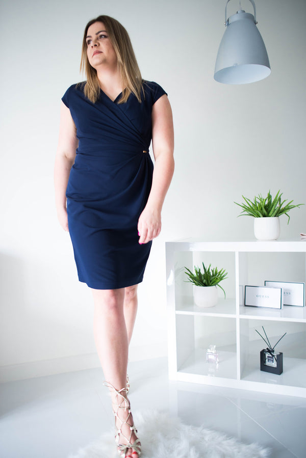 Robe femme Jersa De Soirée De — bleu marine