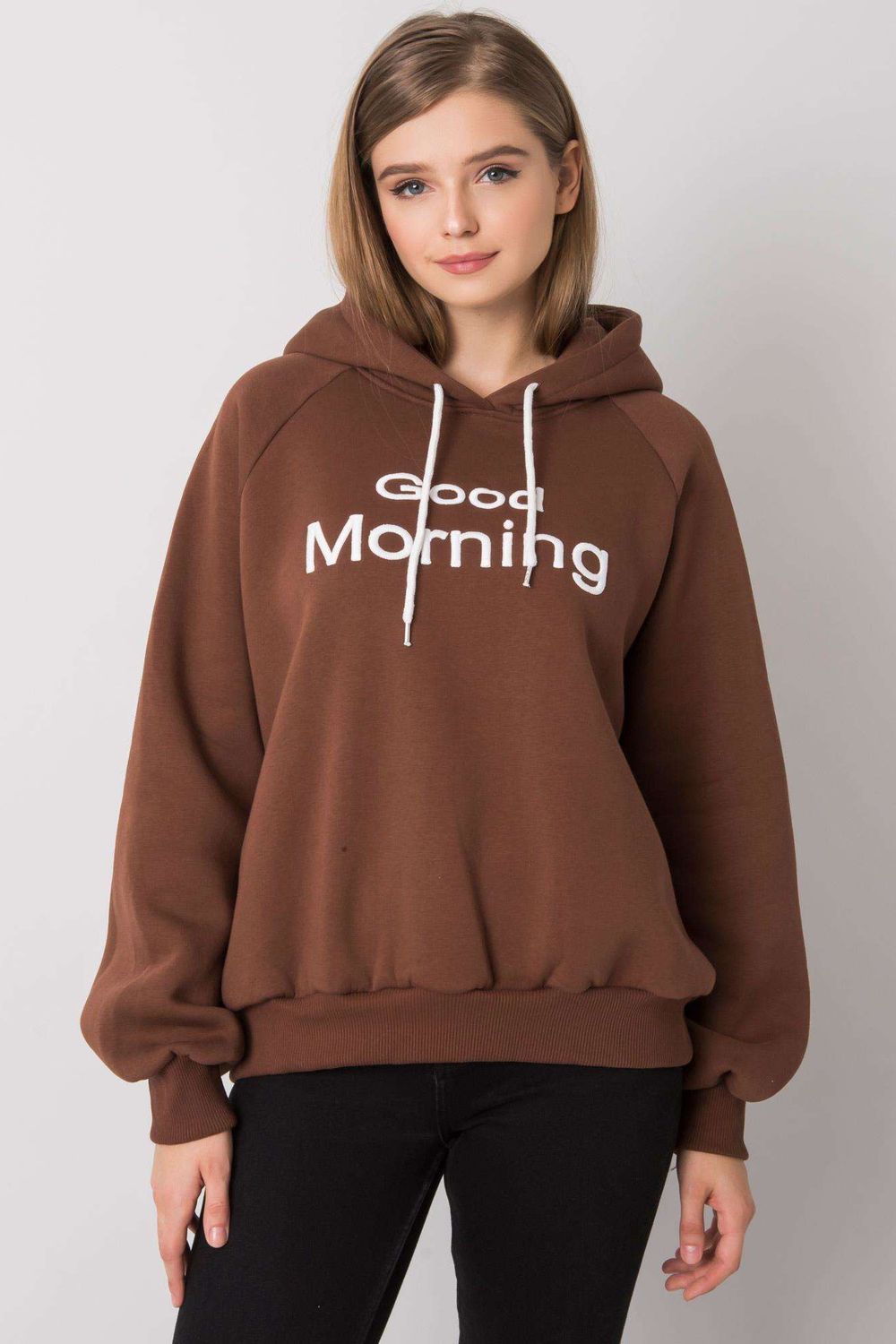 T-shirt femme Ex Moda Sweatshirt Sweatshirt — brun