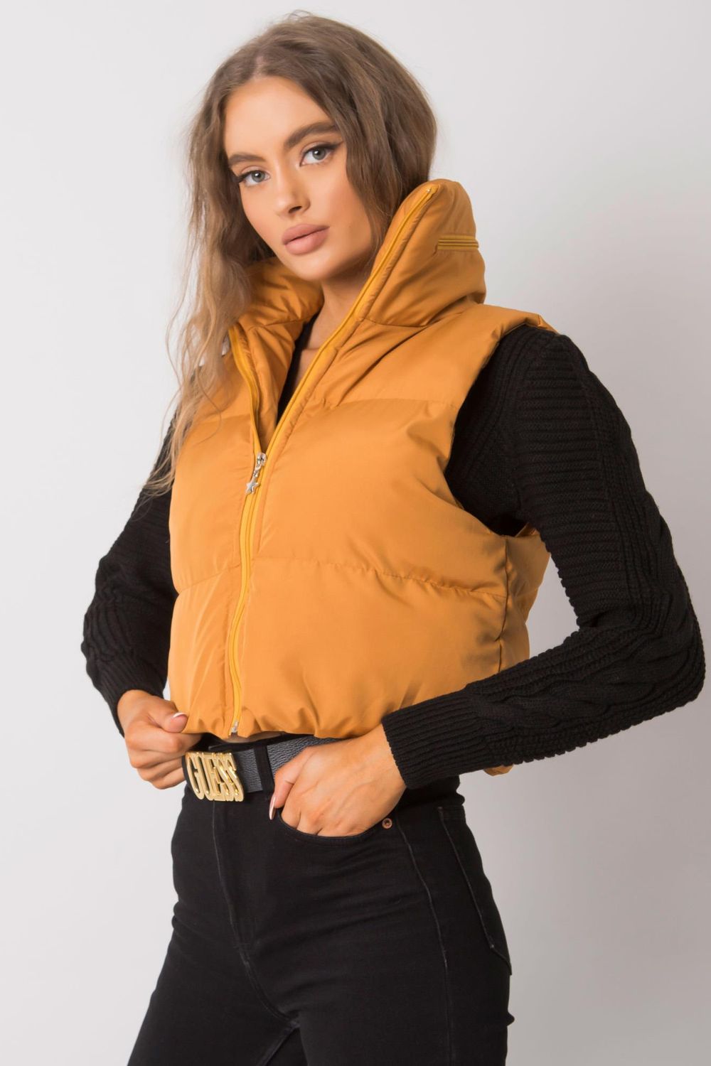 Gilet femme Ex Moda — jaune